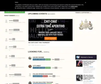 Friendsinrome.com(Friends in Rome) Screenshot