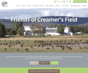 Friendsofcreamersfield.org(Friends of Creamer’s Field) Screenshot