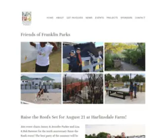 Friendsoffranklinparks.org(Friends of Franklin Parks) Screenshot