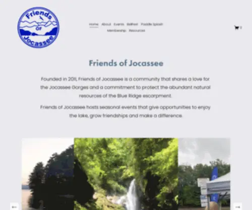 Friendsofjocassee.org(Friends of Jocassee) Screenshot