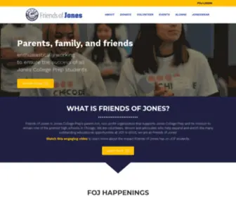 Friendsofjones.org(Friends of Jones) Screenshot