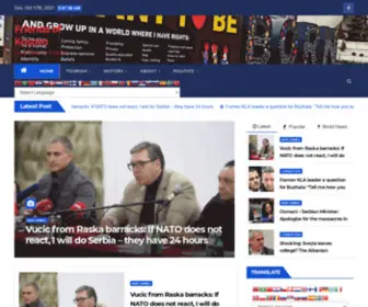 Friendsofkosovo.com(Friends of Kosovo) Screenshot