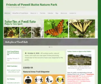 Friendsofpowellbutte.org(Friends of Powell Butte Nature Park) Screenshot