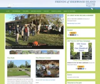 Friendsofsherwoodisland.org(Friends of Sherwood Island State Park) Screenshot