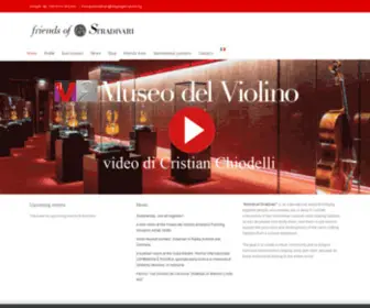 Friendsofstradivari.it(Friends of Stradivari) Screenshot