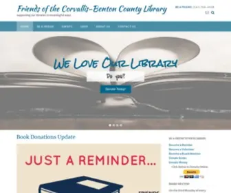 Friendsofthecbclibrary.org(Supporting our libraries in meaningful ways) Screenshot