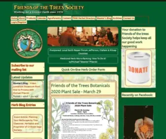 Friendsofthetrees.net(Friends of the Trees Society) Screenshot