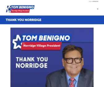 Friendsoftombenigno.com(THANK YOU NORRIDGE) Screenshot