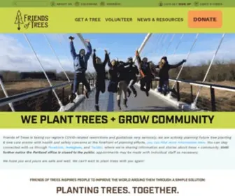 Friendsoftrees.org(Friends of Trees) Screenshot