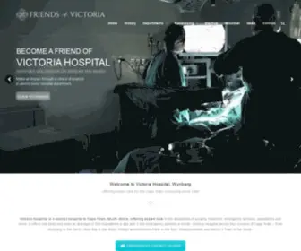 FriendsofVictoriahospital.org(Friends of Victoria HospitalFriends of Victoria Hospital) Screenshot