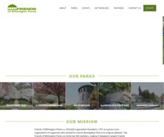 Friendsofwilmingtonparks.org(Friends of Wilmington Parks) Screenshot