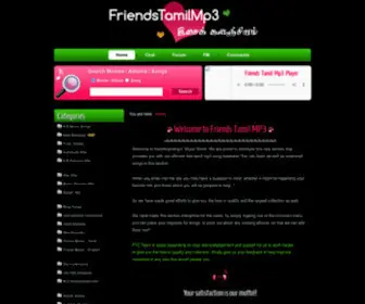 FriendstamilMP3.in Screenshot