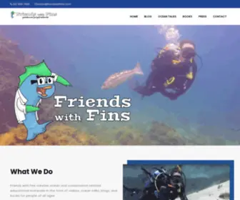 Friendswithfins.com(Ocean Science & Conservation Videos) Screenshot