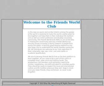 Friendsworldlink.com(Friends World Link) Screenshot