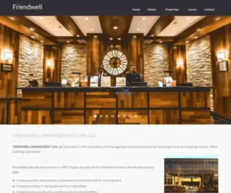 Friendwell.com(Friendwell Management) Screenshot