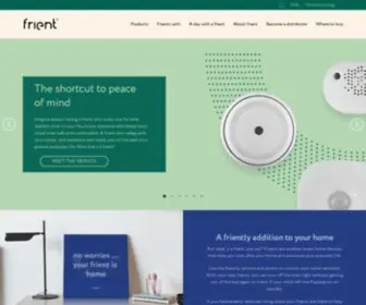 Frient.com(Sensors, alarms, smart plugs) Screenshot