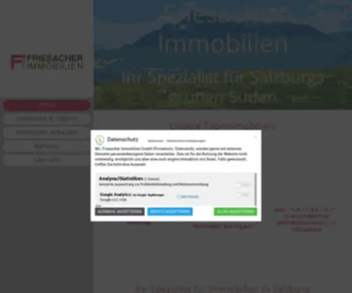 Friesacher-Immobilien.at(Friesacher Immobilien) Screenshot