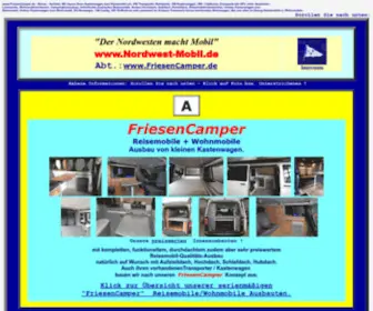 Friesencamper.de(Ausbau) Screenshot