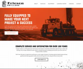 Friesendrillers.com(Friesen Drillers) Screenshot