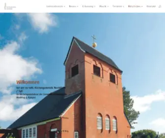 Friesenkapelle.de(Kirchengemeinde Norddörfer in Wenningstedt) Screenshot