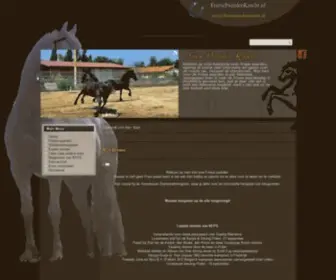 Friesepaardenkracht.nl(Informatie over Friese Paarden (inclusief stamboom)) Screenshot