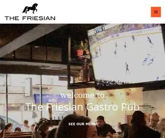 Friesiangr.com(The Friesian) Screenshot