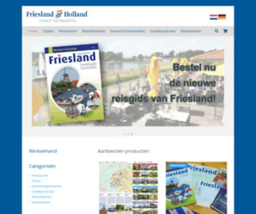 Frieslandhollandwebshop.nl(Friesland Holland webshop) Screenshot