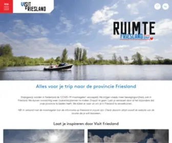 Friesland.nl(Visit Friesland) Screenshot