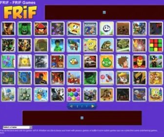Frif.org(Friv) Screenshot