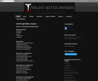 Frightmeter.com(Fright Meter Awards Blog) Screenshot