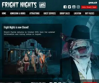 Frightnights.ca(Fright Nights at Playland) Screenshot