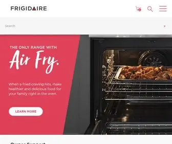 Frigidaire.ca(Kitchen, Laundry, Home Appliances & Accessories) Screenshot