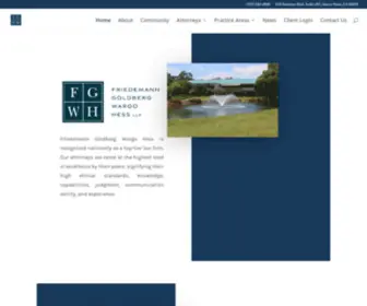Frigolaw.com(Friedemann Goldberg Wargo Hess LLP) Screenshot