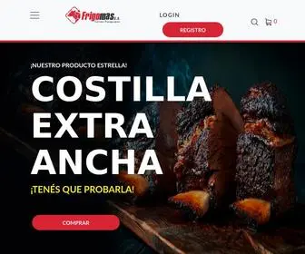 Frigomas.com.py(Carnes Paraguayas) Screenshot