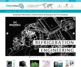 Frigopack.com(Frío industrial) Screenshot