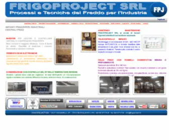 Frigoproject.it(FRIGOPROJECT srl) Screenshot