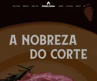 Frigorificobarramansa.com.br(Barra Mansa Alimentos) Screenshot