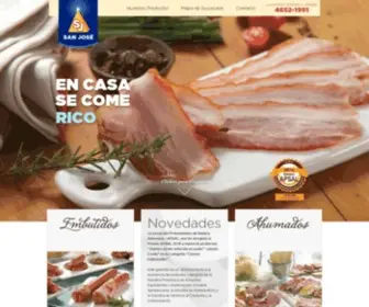 Frigorificosanjose.com.ar(Alimentos San Jose) Screenshot