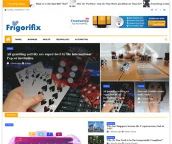 Frigorifix.com(General Blog) Screenshot