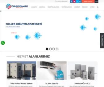 Frigosark.com(Frigosark Sogutma Gebze klimaTeknik Servisi arayışlarınızda) Screenshot