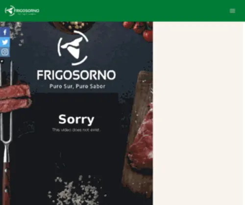 Frigosorno.cl(Frigosorno) Screenshot
