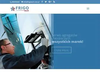 Frigotech.com.pl(Partner serwisowy Carrier Transicold) Screenshot