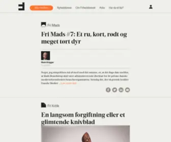Frihedsbrevet.dk(Frihedsbrevet) Screenshot