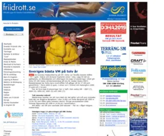 Friidrott.se(Tävling & Landslag) Screenshot