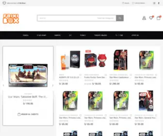 FrikiboxStore.com(Artículos de colección) Screenshot