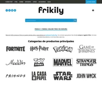 Frikily.com(Tienda Especialista en Funko Pop) Screenshot