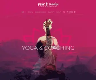 Frikshuhn.com(Yoga & Coaching Chilliwack) Screenshot