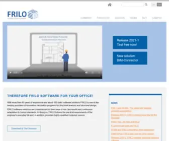 Frilo.eu(Statiksoftware für Tragwerksplaner) Screenshot