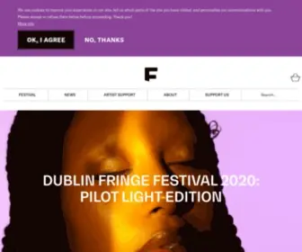 Fringefest.com(Dublin Fringe Festival 2024) Screenshot