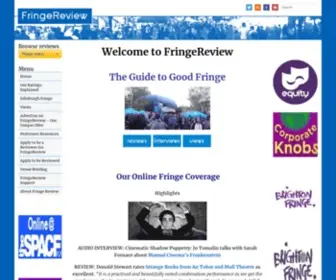 Fringereview.co.uk(Fringereview) Screenshot